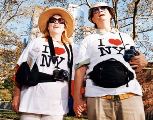 Tipos de Viajeros - Turistas en Nueva York