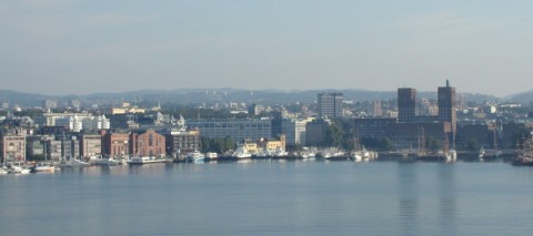 Oslo desde el mar