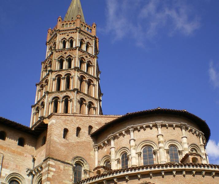 Iglesias de Toulouse - Basílica de Saint Sernin
